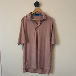 Southern Marsh Striped Performance Polo Shirt Mens Medium Preppy